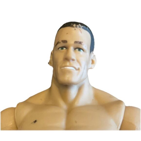 2010 Mattel WWE John Cena 6.5" Wrestling Action Figure Purple Wristband - Picture 9 of 9